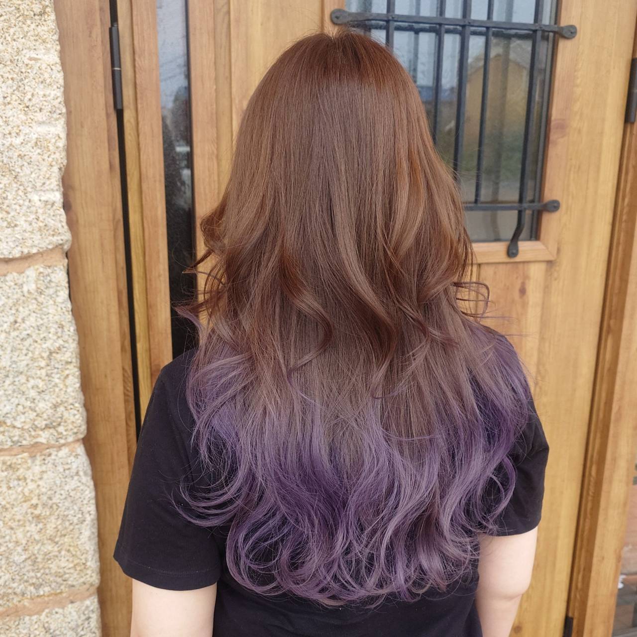 パープルグラデーション