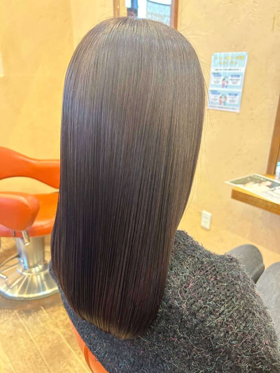 艶髪ストレート