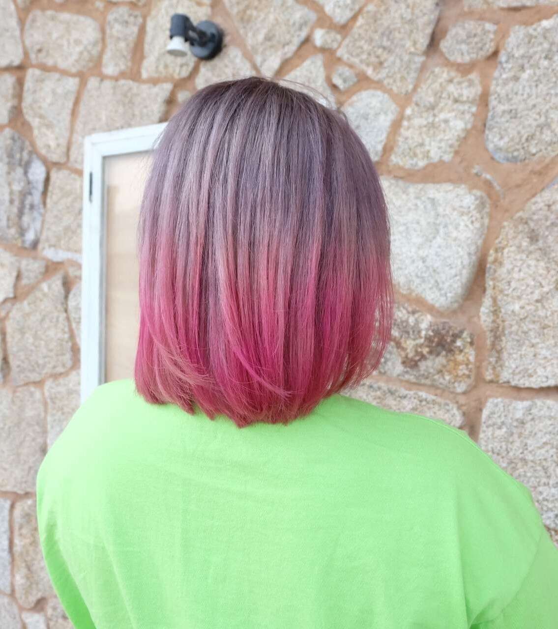 グラデーションピンク